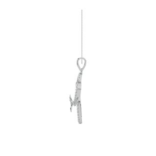 Leona Round Diamond Office Wear Pendant